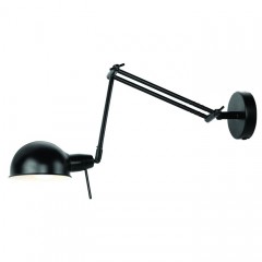 WALL LAMP HELM BLACK METAL - WALL LAMPS